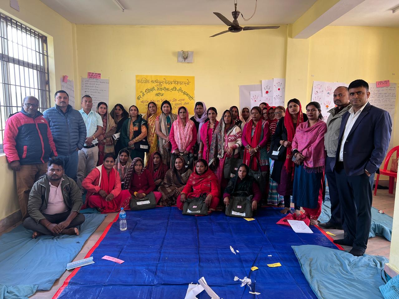 प्रारम्भिक बालविकास केन्द्रका शिक्षकहरुको सीप सम्बन्धि तालिम सम्पन्न